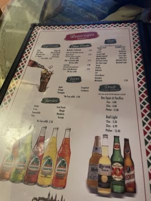 Menu photo 3 Guadalajara Mexican Restaurant Charlottesville, VA