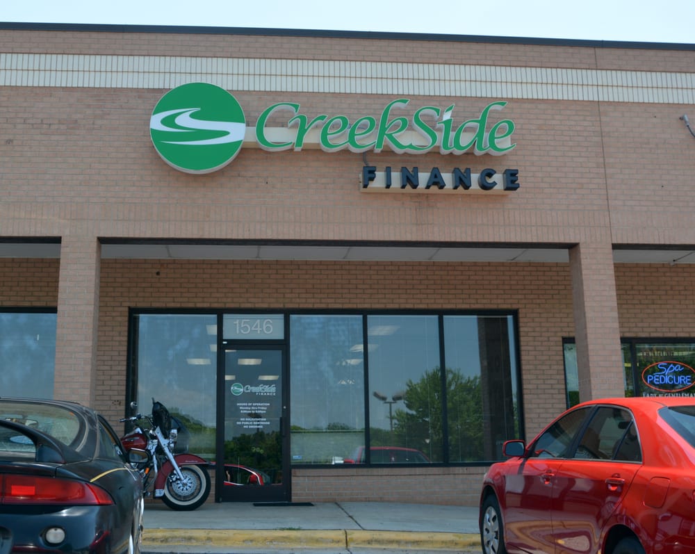 CREEKSIDE FINANCE Updated October 2024 1546 E Broad St, Statesville