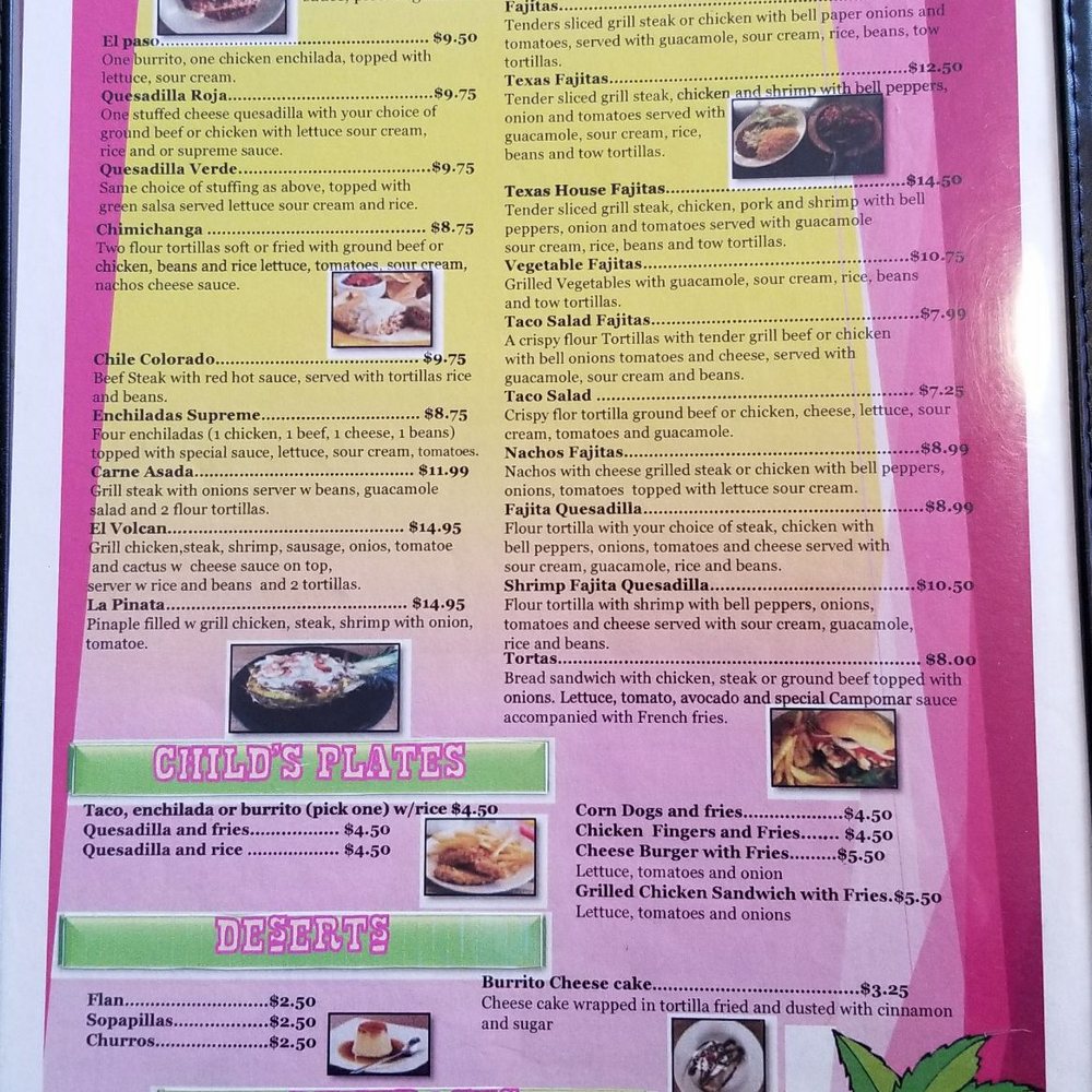 El Monarca - Menu (December 2017) - Seafood Near Me - Goldsboro, North Carolina El Monarca - Menu (December 2017) - Seafood Near Me - Goldsboro, North Carolina