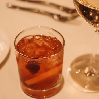 Eddie Merlot's - Woodford Reserve Old Fashioned with Aperol - Steakhouses Near Me - Indianapolis, Indiana Eddie Merlot's - Woodford Reserve Old Fashioned with Aperol - Steakhouses Near Me - Indianapolis, Indiana