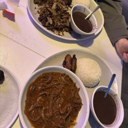 Ropa Vieja and Vaca Frita. Ropa Vieja and Vaca Frita.