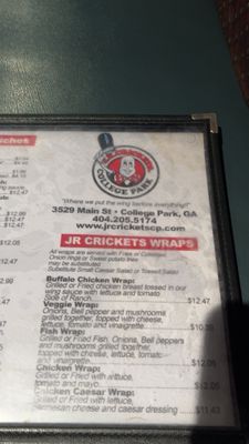 J.R. Crickets on Main St by null