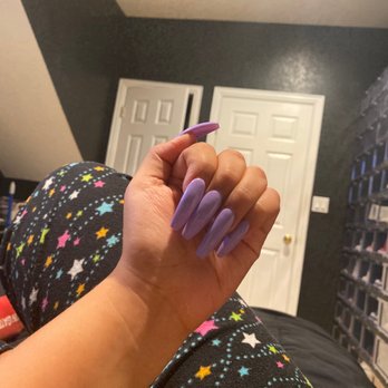 Amaris Nails & Spa - $70 only because of the length I tried to add designs and diamonds but they wanted to charge me $95 for TWO designs. - Nail Salons Near Me - Arlington, Texas Amaris Nails & Spa - $70 only because of the length I tried to add designs and diamonds but they wanted to charge me $95 for TWO designs. - Nail Salons Near Me - Arlington, Texas