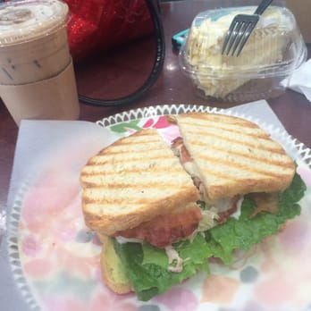 3rd Street Coffee - Chicken panini, horchata mocha, and lemon cake. - Coffee & Tea Near Me - Downey, California
