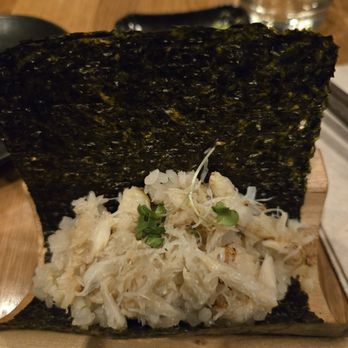 Yonsei Handrolls - Dungeness crab & shoyu butter - Japanese Near Me - Oakland, California Yonsei Handrolls - Dungeness crab & shoyu butter - Japanese Near Me - Oakland, California