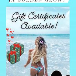 The Toasted Tush Tanning - Gift certificates available in any amount and never expire!
