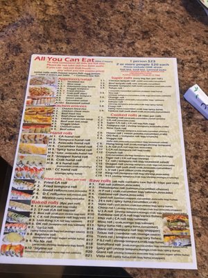Menu photo 1 CJ Fusion Fairfield, CA