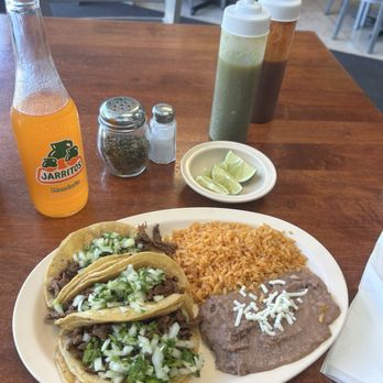 Original Tacos - 3 Tacos and Jarritos (steak) - Mexican Near Me - Palatine, Illinois Original Tacos - 3 Tacos and Jarritos (steak) - Mexican Near Me - Palatine, Illinois