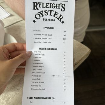 Ryleigh's Oyster - Menu - Seafood Near Me - Hunt Valley, Maryland