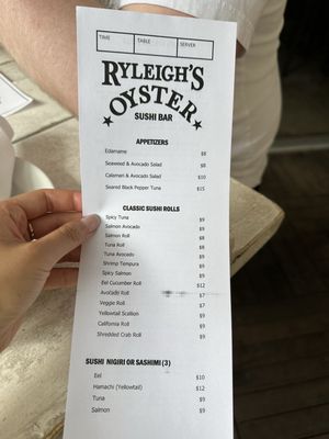Menu photo 1 Ryleigh's Oyster Hunt Valley, MD Menu photo 1 Ryleigh's Oyster Hunt Valley, MD