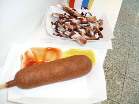 Hot Dog on a Stick by null
