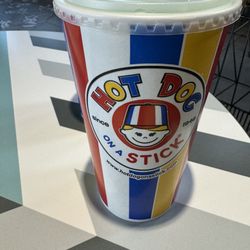 Hot Dog On A Stick - Sugar free lemonade with lime