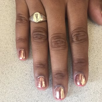Frances Nails and Spa - Note the exposed underlayer less than 24 hours after being done - Nail Salons Near Me - Manhattan Beach, California Frances Nails and Spa - Note the exposed underlayer less than 24 hours after being done - Nail Salons Near Me - Manhattan Beach, California