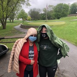 Albany Golf Club - At the course, staying safe!
