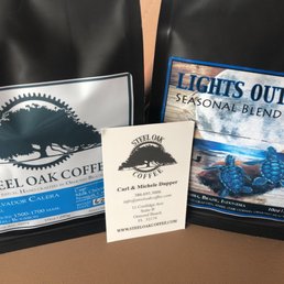 two bags of coffee