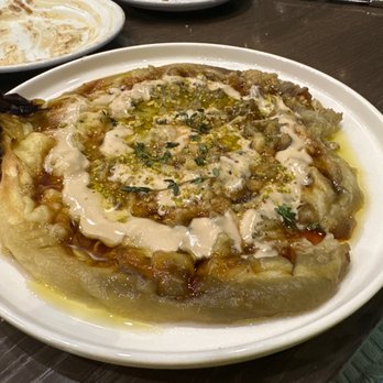 Hummus Bar & Grill - Earthy Baladi Eggplant - Mediterranean Near Me - Tarzana, California Hummus Bar & Grill - Earthy Baladi Eggplant - Mediterranean Near Me - Tarzana, California