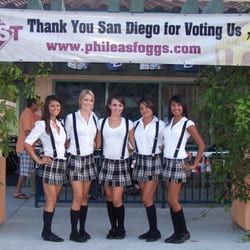 Phileas Foggs Bar & Restaurant - Voted San Diego's #1 Neighborhood Bar in 2009 - maybe it's the girls!!!