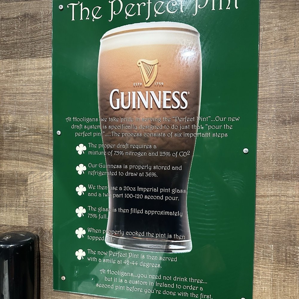 Hooligans Irish Tavern - The Perfect Pint - Irish Near Me - Put In Bay, Ohio