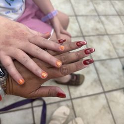 A Plus Nails - Mine and my daughters nails