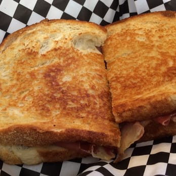 Black Sheep GCB - Grilled machego cheese, jamon serrrano, and quince paste sandwich. - Sandwiches Near Me - Anaheim, California
