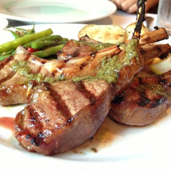 West Coast Cafe - Lamb chops ($23) - 2 Stars: so dry and flavorless - Italian Near Me - San Bruno, California West Coast Cafe - Lamb chops ($23) - 2 Stars: so dry and flavorless - Italian Near Me - San Bruno, California