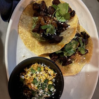 Blanco Cocina + Cantina - Asada tacos and side of street corn - Tacos Near Me - Tucson, Arizona Blanco Cocina + Cantina - Asada tacos and side of street corn - Tacos Near Me - Tucson, Arizona