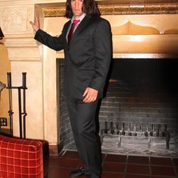 The Hedley Club - JJ by the fireplace