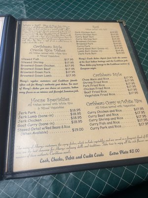 Menu photo 2 Harry Singh's Original Caribbean Restaurant Minneapolis, MN Menu photo 2 Harry Singh's Original Caribbean Restaurant Minneapolis, MN