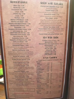 Menu photo 3 Los Charros Rushville, IL