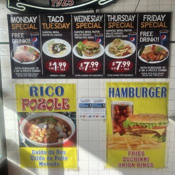 Don Jacinto Pollo Grill - Weekly specials - Mexican Near Me - Santa Ana, California