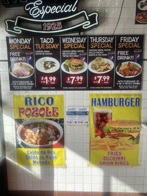 Menu photo 3 Don Jacinto Pollo Grill Santa Ana, CA