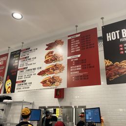 menus and prices