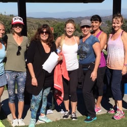 Have fun working out with your girl friends outside!