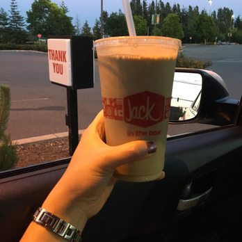 Jack in the Box - Best iced Cinnabon Coffee. - Burgers Near Me - Ferndale, Washington