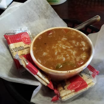 The Wharf - Cup of gumbo - Seafood Near Me - St Pete Beach, Florida