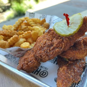 Houston TX Hot Chicken - Liftoff sauce - 600k scoville units - Chicken Shop Near Me - Katy, Texas