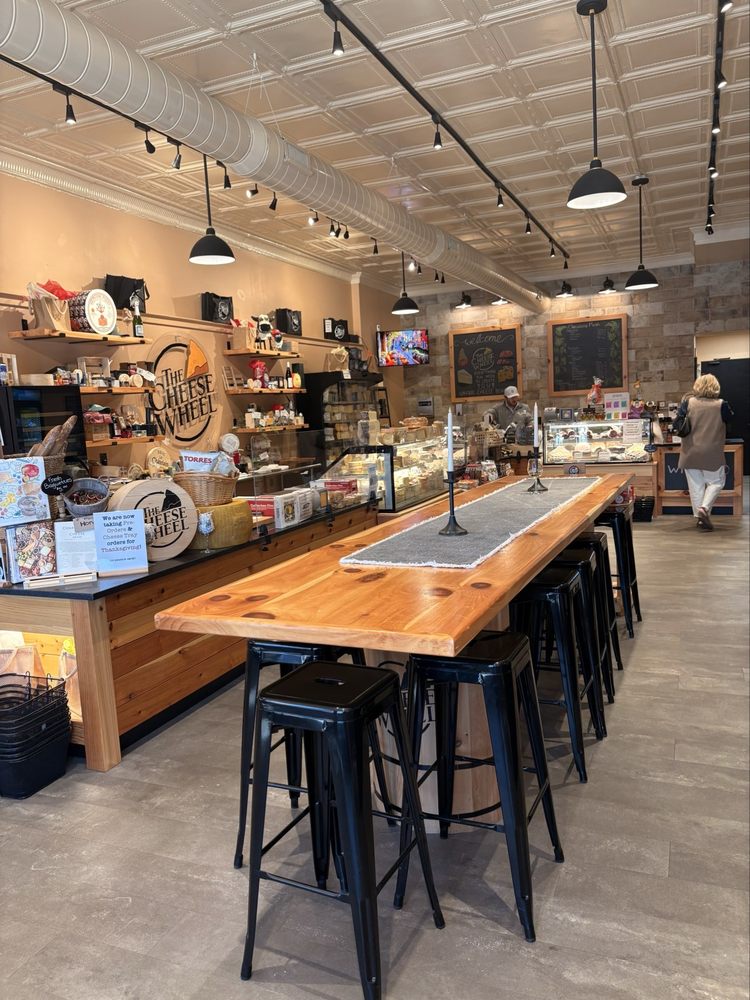 The Cheese Wheel Logo