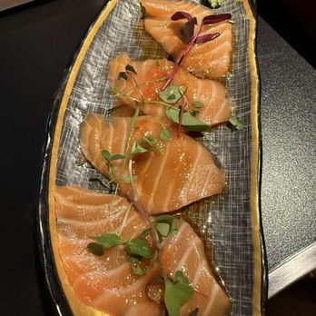 Chubby Cattle - Salmon Carpaccio - Barbeque Near Me - Los Angeles, California Chubby Cattle - Salmon Carpaccio - Barbeque Near Me - Los Angeles, California
