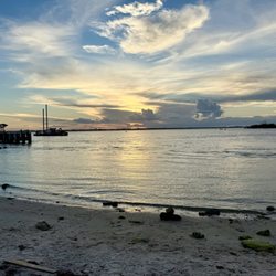 Sebastian Inlet State Park - Sunset on the Campgrounds Inlet Beach!