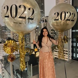 Large NYE balloons Large NYE balloons