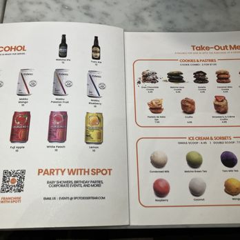 Spot Dessert Bar - Menu March 2025 - Desserts Near Me - Long Island City, New York Spot Dessert Bar - Menu March 2025 - Desserts Near Me - Long Island City, New York