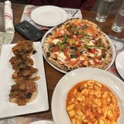 Photo of il Canale - Washington, DC, United States. Gnocchi, BRUSCHETTA con Caponata siciliana,Vegetariana Rossa