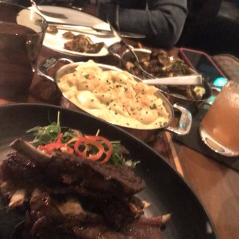 Bourbon Steak - Crispy Brussels, mac n cheese, lamb ribs - Steakhouses Near Me - Glendale, California Bourbon Steak - Crispy Brussels, mac n cheese, lamb ribs - Steakhouses Near Me - Glendale, California