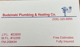 Slide of Budzinski Plumbing and Heating