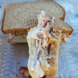 Gerard Farm - Turkey sammich.   Standard with white and wheat bread.
