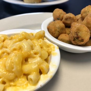Jackie's Dream - Sides - Fried Okra & MAC & Cheese, yum! - Soul Food Near Me - Knoxville, Tennessee