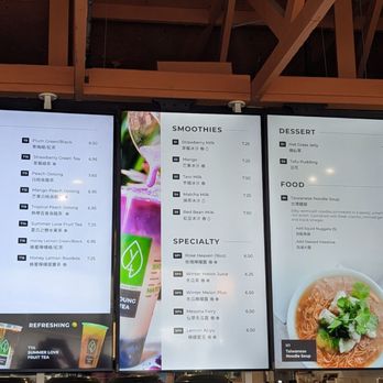 Young Tea - Menu - Bubble Tea Near Me - Bellevue, Washington