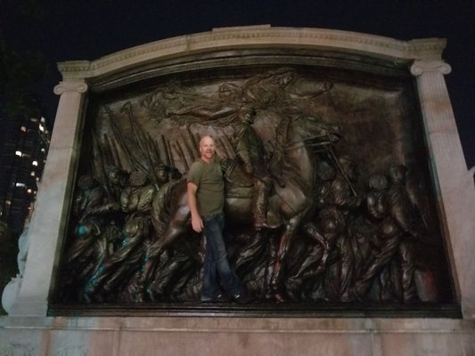 Robert Gould Shaw and the 54th Regiment Memorial by null