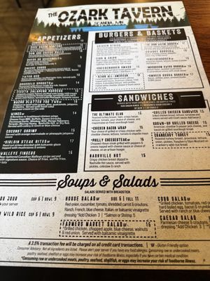 Menu photo 2 Ozark Tavern Scandia, MN Menu photo 2 Ozark Tavern Scandia, MN