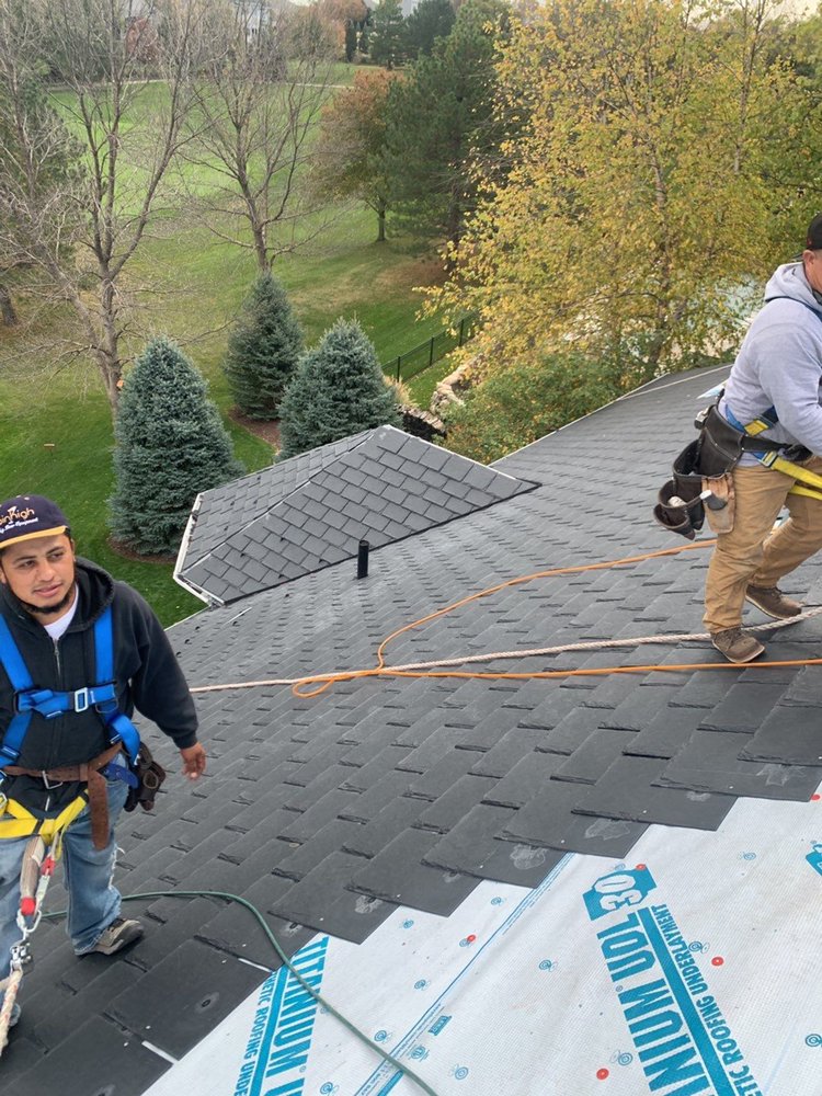 Slide of Roofing Service Company